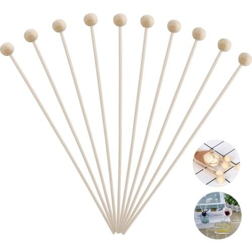 Replacement Refill Sticks Rattan Ball Wood Fragrance 50 Pcs/Set Bedroom Decoration Gifts For Home Aromatherapy Accessories