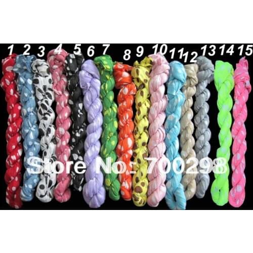 10pcs/lot Classic Fashion Polka Dots Design Dot Print Crinkle Scarf Shawl Wrap , Free Shipping