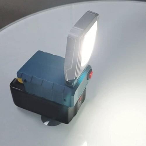 18V/20V LED Working Light Li-ion Battery Supply For Bosch For Makita For Milwaukee For DeWalt Battery Power Tool Electric Part