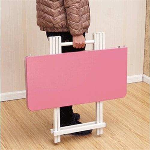 80*80*74CM Portable Outdoor Picnic Table Folding Square Negotiating Table Modern Fashion Dining Table Leisure Coffee Bar Table