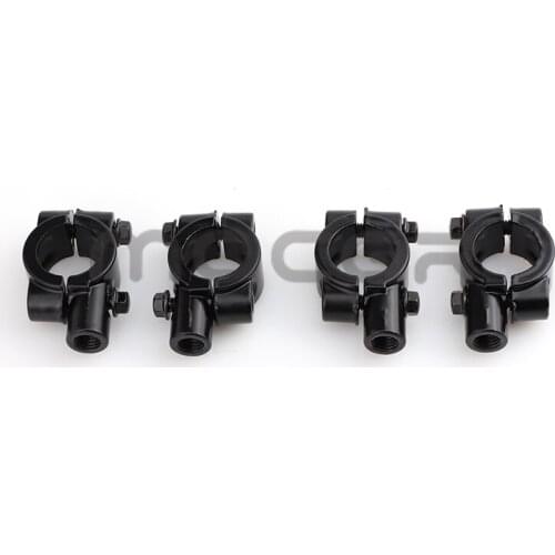 1pcs 22mm 10mm 7/8" Inch Motorcycle Mirror Mount Clamp Rear View Holder XP-064