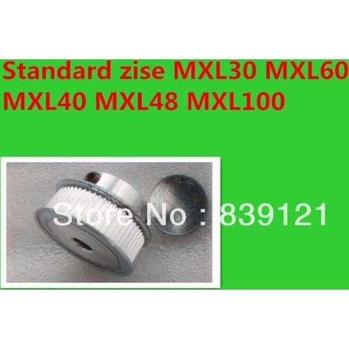 Cnc Timing pulley MXL100 ID 8MM Stocked if offer drawing can do