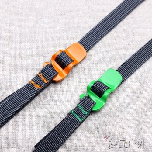 2m length Travel Equipment Tie-fasten Tie-wrap Bundle Luggage Tighten-wrap Stainless Steel Tie-fast-release