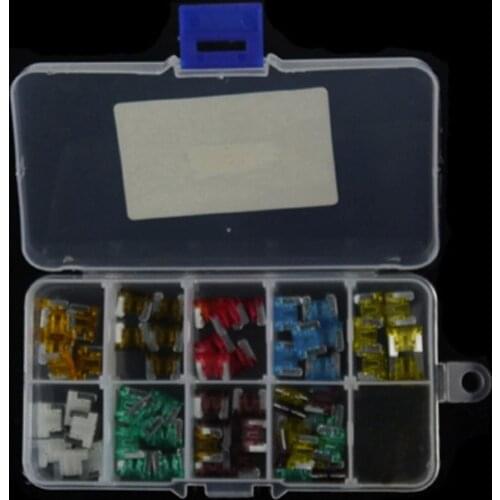 EE support 120Pcs Car Accessories Mini Standard Blade Fuse 5 7.5 10 15 20 25 30 A Amp ATM APM