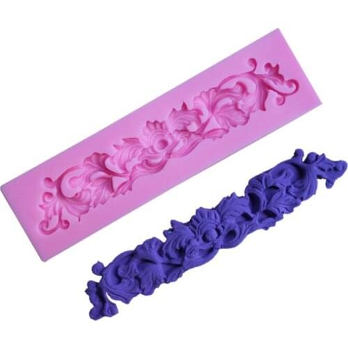 DIY Baking Cake Mold Striping Pattern Inverting Sugar Silica Gel Mold C035