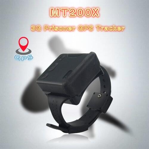 High Quality 3G WCDMA GPS Tracker MT-200X GPS Wrist Watch Tracker for Prionser/Offender Waterpproof IP67 Two Way Communication