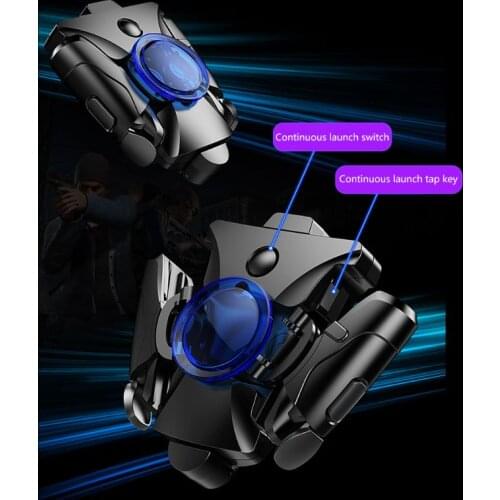 Game Controller Mobile Phone Back Clip Gamepad Trigger Button Joystick For PUBG Game