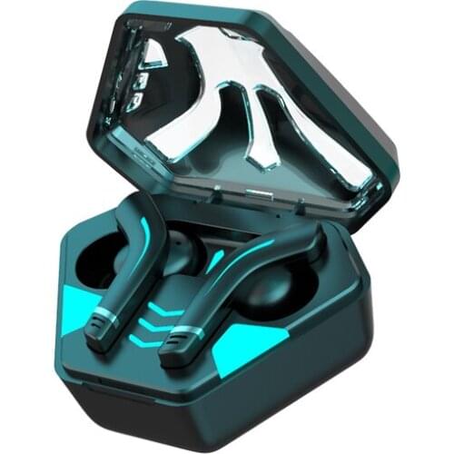 MD168 Gaming Earphone Dual Mode True Wireless Bluetooth Headphones In-ear Stereo Bass With Microphone Headset For Gamer Phones