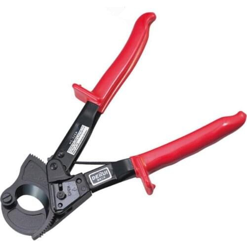 HS-325A Ratchet cableTangent clamp cable scissors tool 240mm2 max Not for cutting steel or steel wire