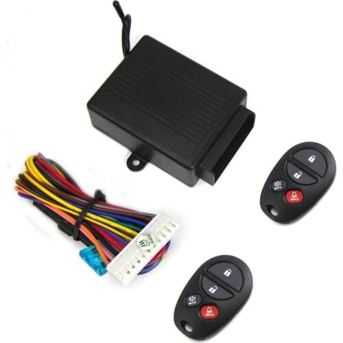 M602-8199 Remote Control Central Locking Kit For Toyota Car Door Lock Keyless Entry System With Trunk Release Button