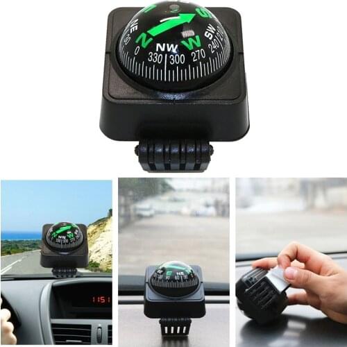 Mini Car Compass Guide Ball Adjustable Angle Compass Outdoor Portable Tools 2019 New Arrival