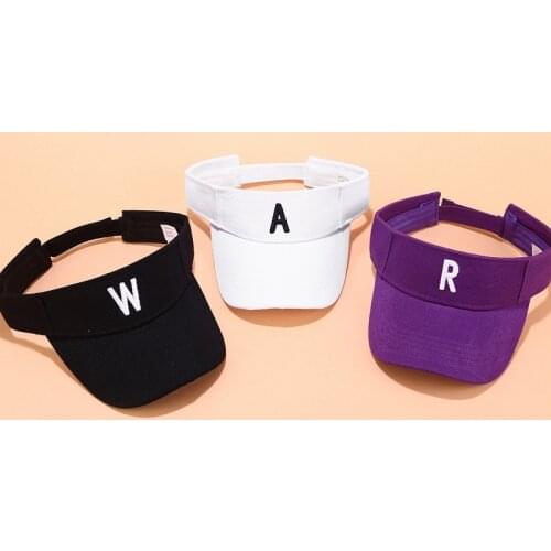 New Arrival Summer Sprots Visor Hats Baseball Tennis Hat Caps Women Men Empty Top Hat For Outdoor Games Wholesale Dropshipping