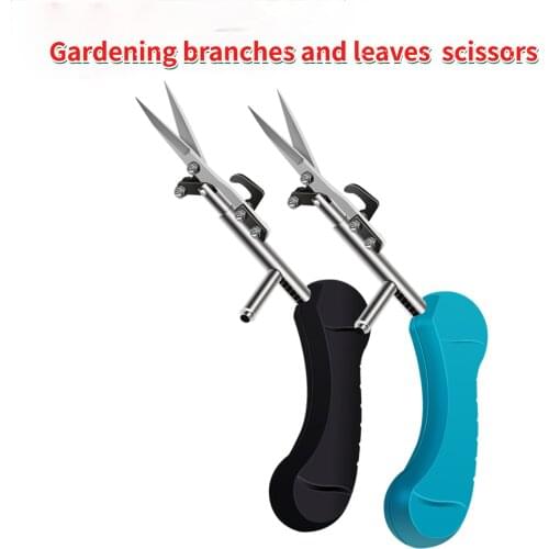 New Type of Picking Branch Cutting Tip Cutting Bud Tip Horticultural Scissors Thin Fruit Pruning Pruning V-pistol No Rust