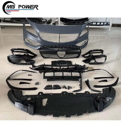 CLA CLASS W117 to CLA45 style body kit fit for CLA CLASS W117 14-18year to 18year CLA45 style body kit