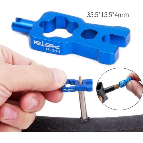 4 IN 1 Portable Bicycle Valve Wrench Multifunction Schrader/Presta Valve Core Disassembly Installation Tools For MTB Road Bike