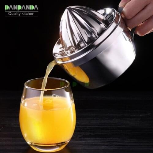 PANPANDA Manual juicer household lemon juice to squeeze press small simple fruit juicer machine juice bottle of orange juice