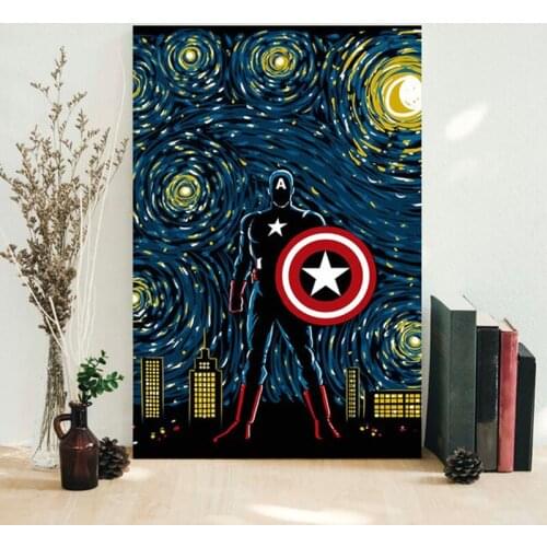 Marvel Avengers Diy 5d Diamond Painting Disney Diamond Mosaic Diamond Embroidery Cross Stitch Kits Home Decor