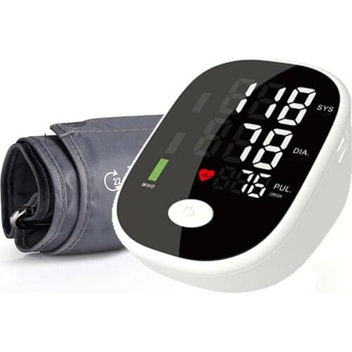 Electronic Home Automatic Detection Sphygmomanometer Digital Measuring Monitor Meter English Voice Broadcast