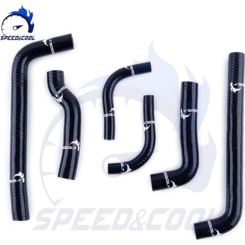 Silicone Radiator Coolant Tube Pipe Hose Kit For GAS GAS EC 200 250 300 1999 2000 2001 2002 2003 2004 2005 2006