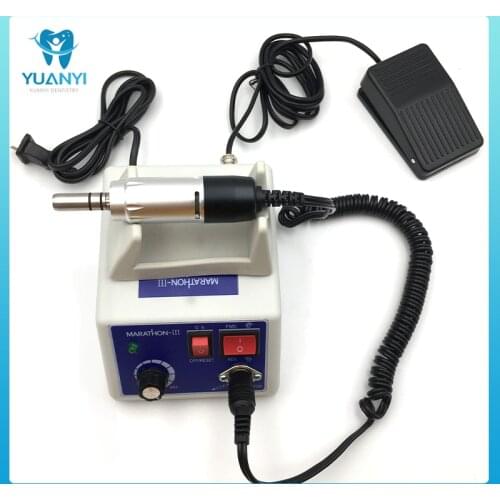 Dental 35000 RPM E Type Polishing Micro Motor Handpiece Micromotor Polisher N3 New Marathon Polishing Unit for Dental Lab