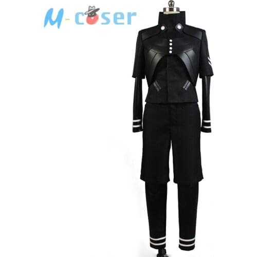 Tokyo Ghoul Kaneki Ken Black Pleather Jumpsuit Battle Uniform Anime Cosplay Costume Men Full set