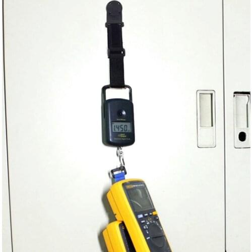 Universal Strong Magnet Black Multimeter Strap Practical Kit Hanging Loop Hanger For FLUKE TPAK HIOKI TESTO