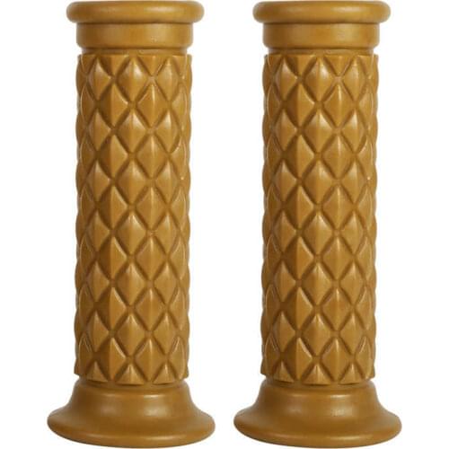 1 Pair of 7/8" 22mm Universal Rubber Motorcycle Handlebar Hand Grips Bar End Hot