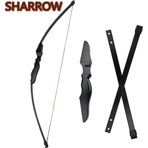 1Pc 40lbs Adult Archery Straight Takedown Recurve Bow Arrows Right Hand Shooting Outdoor Training Shooting Practice Accessories