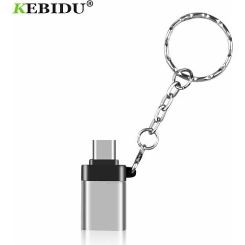 KEBIDU USB typec otg adapter Fast Type C to usb 3.0 converter usb-c type-c charge data sync cable for samsung huawei xiaomi