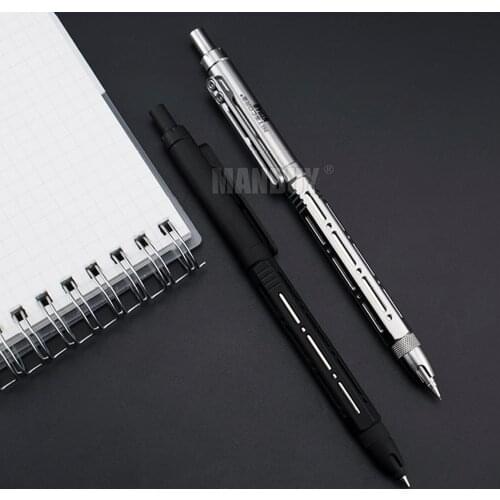 Free Shipping NITECORE NTP48 Titanium Alloy Mechanical Pencil Matte Black Gloss Silver Self-defense Outdoor Pocket Write Cartoon