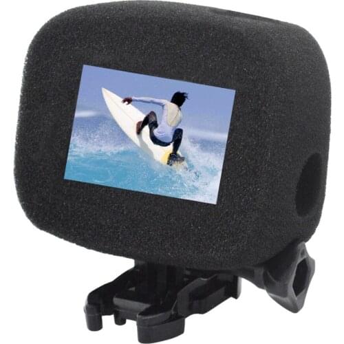 Windshield Wind Noise Reduction Sponge Foam Case Cover Housing For GoPro Hero 5 6 7 Sports Action Camera Accessories