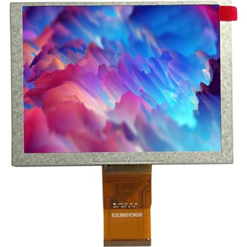 5.0"inch 640*480 display ZJ050NA-08C lcd screen 50pins
