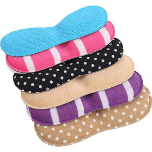 Sponge Soft Insole Comfort High Heel Shoe Pad Pain Relief Insert Cushion Pad Anti-friction Non-slip Insole Foot Care