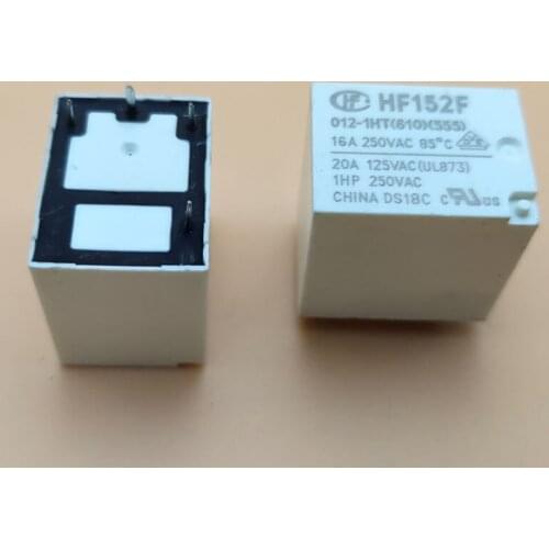 HF152F-012-1HT 12VDC 16A 250VAC relays