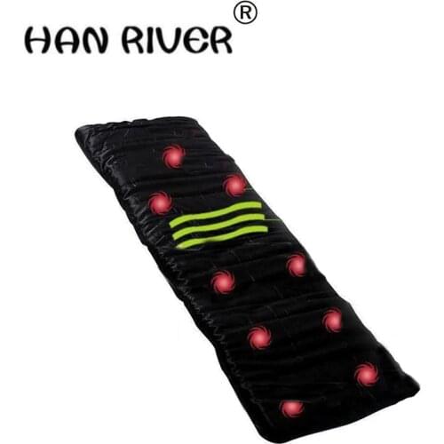 2018 Health Monitors Massager Acupunctue Mat 9 Vibrating Motors Full Body Far Heathy Massage Cushion Seat Mattress