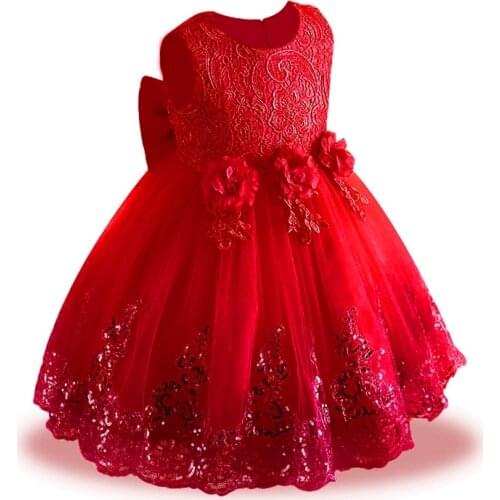 Fashion Christmas Lace Girls Dresses Teenagers Summer Princess For Girl Vestido Wedding Party Dress Girls Clothing Kids Clothes