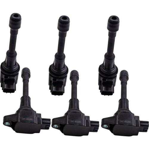 6Pcs Ignition Coil Pack for Nissan 370Z for Infiniti Q50 Q60 Q70 V6 3.7L UF-617