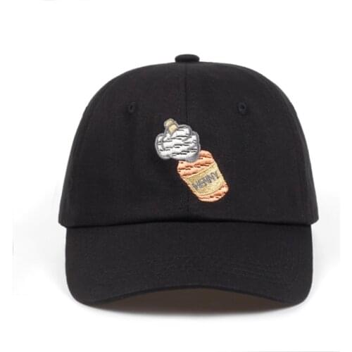 New Henny Dad Hat Baseball Cap Embroidery For Men Women bottleBrand Bottle Cosmonaut Snapback Cap Cotton Hip Hop Bone Garros