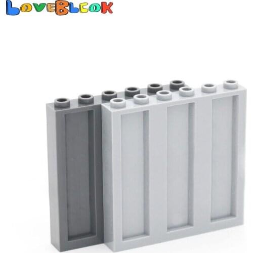 Panel 1x6x5 with Corrugation Building Blocks Assembles MOC Technical Parts Toy Creative For Kid Compatible 23405/35286 10pcs/Lot