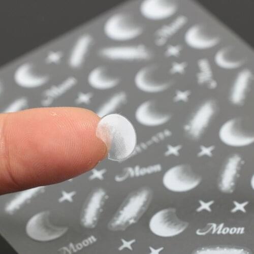 Transfer Manicure Decorations DIY Starry Star Nail Art Moon Moonlight Nail Stickers