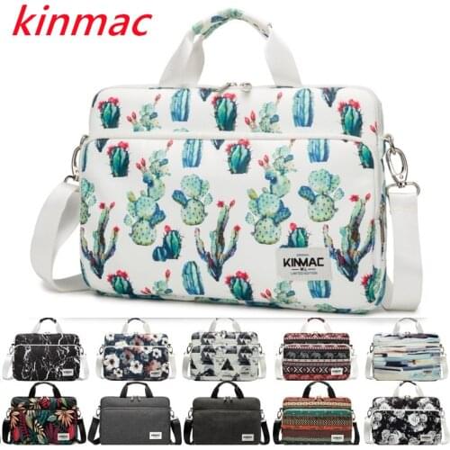 Waterproof Kinmac Brand Laptop Bag 13,14,15.6Inch,Lady Man Shoulder Messenger Case For MacBook Air Pro13.3,15.4 PC Dropship V103