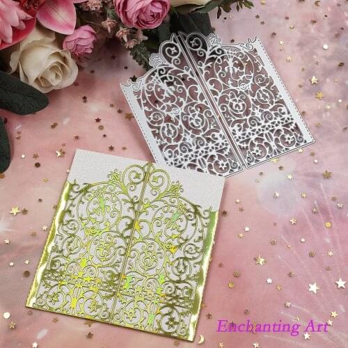 Patterned door Metal Cutting Dies 2021 New Stencils for DIY Scrapbooking/Photo Album Decorative Embossing DIY Paper Cards