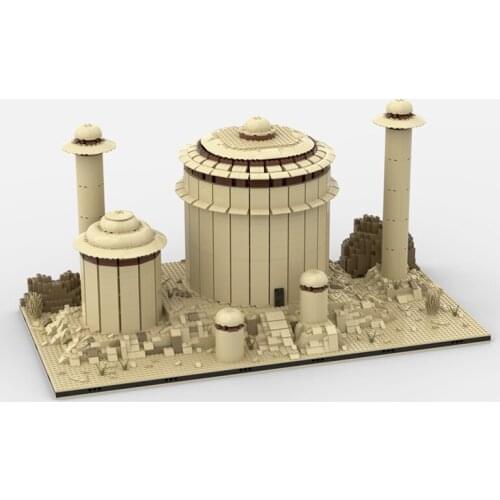 4175 PCS MOC Toys Movie Series City Street Scene Palace Building Blocks Modular Construction Block Model