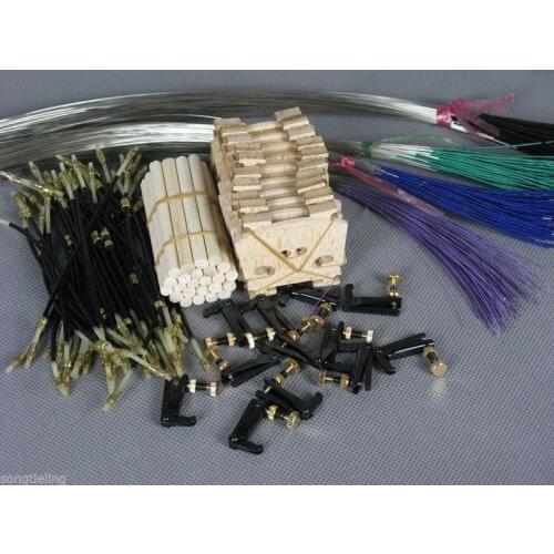 5 sets violin parts string+finetuners+Tail Guts+Bridges+soundpost