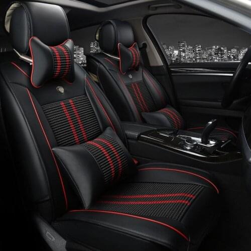 3D car seat cover luxury leather front and rear sets suitable for BMW Audi Kia Mazda and all other General Motors