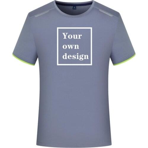 T-shirt men and women summer new style own design picture custom LOGO Text casual Group work clothes couple Gifts T-shirt top