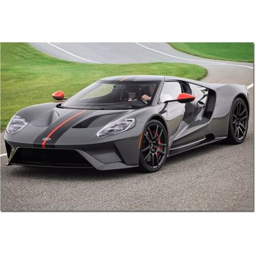 Canvas Painting Ford GT Carbon Series Supercar Posters and Prints Wall Art Decorative Picture Modern Home Decoration