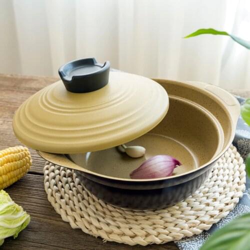 Japanese style Sukiyaki casseroles clay pot small ceramic hot pot non stick soup stew pot induction cooker saucepan stewpot