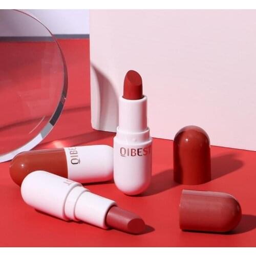 Matte Lipstick Mini Lips Makeup Portable Professional Velvet Long Lasting Waterproof Lip Tint Matte Lipstick Cosmetics Lipstick
