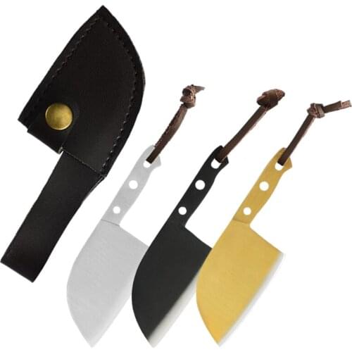 Mini Knife Keychain Knife Stainless Steel Demolition Express Knife Collection Knife Kitchen Knife Portable Gift Knife